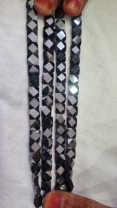 Perles de diamant fantaisie Moissanite noire - Product Image 5