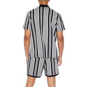 2024 dernier Style personnalisé respirant grande taille été léger hommes Nylon/Polyester genou longueur Shorts ensemble - Product Image 4