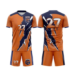 Nuevo diseño, conjunto de uniforme de fútbol de estilo veraniego, tela transpirable de poliéster 100%, incluye bolsas de calcetines inferiores superiores - Product Image 2