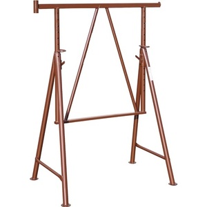 MBA Folding Scaffold Trestle 120-195 cm Painted W120xH120cm Storage Rack - Product Image 1