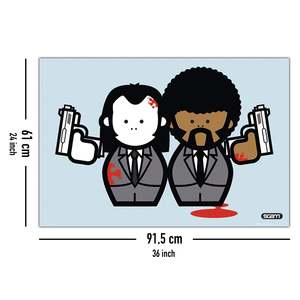 Póster Moderno Estilo Gangsta, Decoración de Pared Elegante Hecha de Papel - Product Image 5