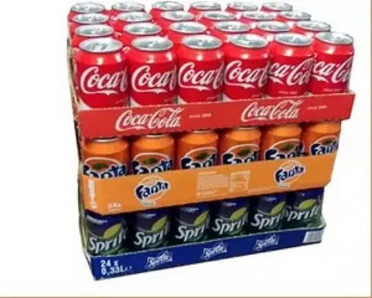 Pasokan Eropa teratas dari pemasok minuman lembut Soda dari Coca cola/sprite/Fanta di tebu & botol plastik dengan harga murah