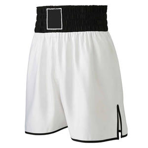 กางเกงมวยของผู้หญิงกางเกงขาสั้นผ้าซาตินพิมพ์ลายปักสำหรับมวยไทยและการแข่งขันชกมวยโลโก้ตามสั่ง - Product Image 1