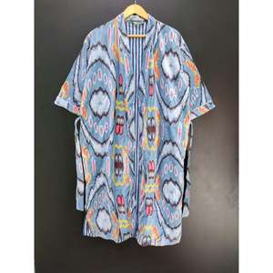 Batas de baño de terciopelo grueso de lujo para verano e invierno, hasta la rodilla, manga corta, suave y transpirable, Exportación a granel - Product Image 1