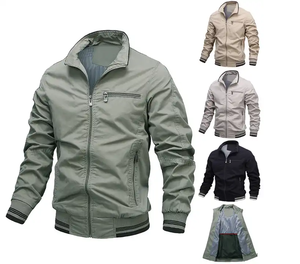 Veste universitaire pour homme Offre Spéciale veste personnalisée décontractée pour hommes varsity match colour wholesale turn down coat menswear - Product Image 1