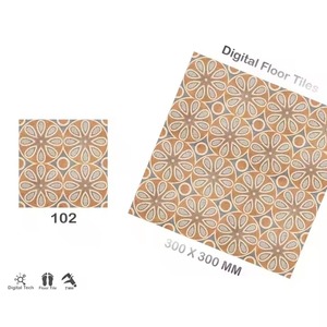 Porcelana de cerámica demandada por el mercado africano 30x30 12x12 Color oscuro brillante antideslizante mate 300x300mm baldosas esmaltadas digitales - Product Image 4