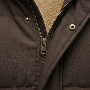 Parkas d'hiver pour hommes personnalisables, nouvelle mode, manteaux en duvet chauds et élégants, prix de gros, thermiques, résistants, rembourrés - Product Image 4