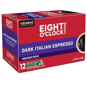 Café Eight O'Clock, Tueste Italiano Oscuro, Cápsulas K-Cup Individuales Keurig, Café de Tueste Oscuro, 72 Unidades - Product Image 2