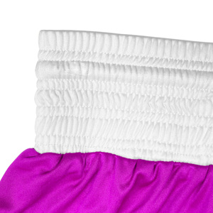 กางเกงมวยแบบไขว้สำหรับผู้ชายกางเกงชุดต่อสู้กางเกงมวยไทยขาสั้นผ้าโพลีเอสเตอร์100% - Product Image 6