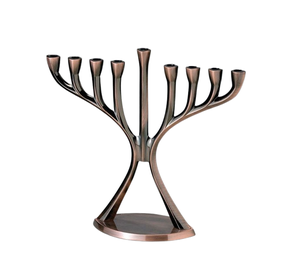 Most Selling Premium Church Decorative Aluminum Menorah Candle Holder Wedding Centrepiece 9 <b>Arms</b> Candlestick Menorah - Product Image 3