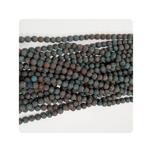 Cuentas de piedras preciosas naturales esmeriladas de bronzita, cuentas semipreciosas redondas Lisas para proyectos artesanales surtidos - Product Image 5