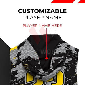 Camisetas de Fútbol Americano 7v7 Personalizadas, Uniformes de Equipo Totalmente Personalizables, Marcas OEM, Números, Capucha, Transpirables, 100% - Product Image 4