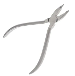 Alicates para doblar alambre dental de 3 puntas de calidad superior Triple pico Dental Aderer alimentado manualmente - Product Image 2