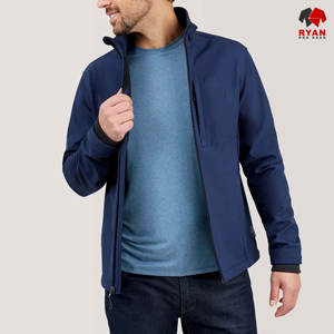 Chaqueta Softshell de Diseño Personalizado Ryan Pro Gear para Hombre, Cierre de Cremallera, Tela Transpirable con Logotipo Personalizado, Impermeable - Product Image 3
