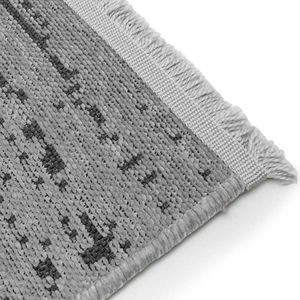 Alfombra Tejida de Chenilla Gris, Lavable, Mezcla de Poliéster y Acrílico de 7mm, Base Antideslizante, Moderna, para Hogar, Tamaño Personalizado, OEM, ODM - Product Image 4