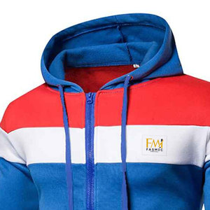 Ropa informal para hombre con cremallera, sudaderas con capucha de buena calidad con sudaderas con cremallera de Pekín personalizadas a la venta hechas de Sialkot - Product Image 3