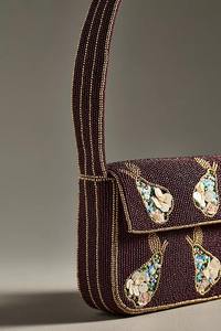 Luxe 2023 femmes fabriqué à la main Jacquard soirée mariage pochette nouvelle Collection indien perlé coton doublure à la main filles - Product Image 5