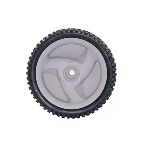 Replacement HUS 8 Inch Front Plastic Lawn Mower Wheel Lowest Price Transporting Caster Wheels Supplier from India
