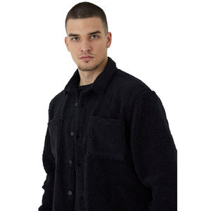 Winter Outdoor Windproof Warm <b>Men</b> <b>Sherpa</b> <b>Fleece</b> Jackets / Factory Hot Selling <b>Men</b> Breathable <b>Sherpa</b> Jackets for Sale - Product Image 3