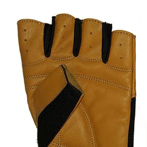 ถุงมือออกกำลังกายหนังทนทานสไตล์ใหม่สำหรับยิมและกีฬากลางแจ้งโลโก้ตามสั่ง - Product Image 3