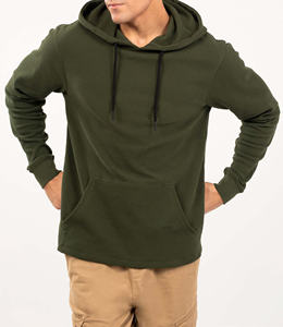 Sweats à capuche épais en éponge française surdimensionnés 460gsm couleur unie unie en gros à épaules tombantes 100% coton - Product Image 4