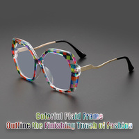 Haute Qualité Styles Mixtes Assortis Hommes Femmes Acétate Cadres Optique Lunettes En Gros Nouveau Style Cat Eye Lunettes Cadres
