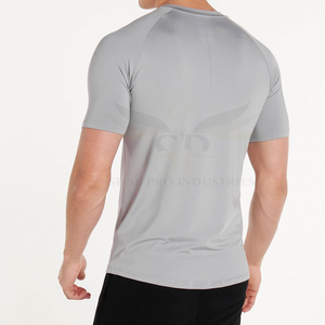 Camisetas de fitness de alta calidad para hombres Camisetas de fitness más vendidas para hombres Camisetas de fitness de color sólido para hombres para adultos - Product Image 3