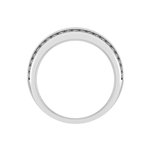 Banda de Baguette de lujo 950 Anillo de diamante de platino I1 Claridad Diamante natural Joyería fina personalizada para mujeres Certificado OEM ODM IGI - Product Image 3