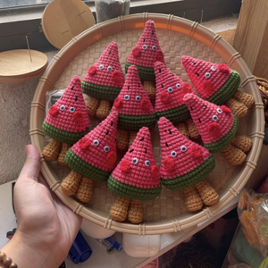 ชุดถักโครเชต์มันฝรั่งน่ารัก ทำจากไหมพรม ของขวัญสุดน่ารัก ตลกขบขัน สำหรับวันเกิด/ของขวัญ/ของเล่นปีใหม่สำหรับเด็ก - Caryln - Product Image 5