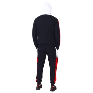 Survêtements de sport personnalisés de haute qualité pour hommes Survêtements imprimés coupe-vent et respirants en coton et polyester - Product Image 6
