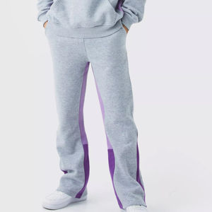 Survêtement d'entraînement personnalisé de jogging imprimé pour hommes entraînement respirant léger imprimé pour hommes survêtement évasé empilé pour hommes - Product Image 2