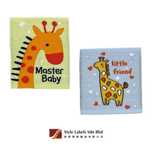 Étiquettes tissées damassées personnalisées de qualité supérieure et abordables, parfaites pour votre logo de marque. - Product Image 2