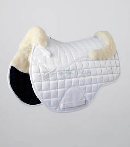 Selle de cheval anglaise matelassée en coton de qualité supérieure, confortable, respirante, personnalisée, coussin de selle d'équitation personnalisé - Product Image 4