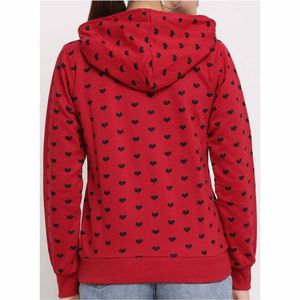 Sudadera con Capucha de Moda Juvenil para Mujer, Sudadera de Forro Polar Cálida para Invierno, Fábrica ODM OEM - Product Image 2