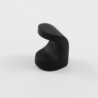 Boutons de meuble et de tiroir en acier inoxydable massif 304 poli sur mesure, style moderne, boutons métalliques de type « doigt » avec couleurs et dimensions personnalisées