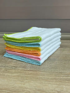 ผ้าเช็ดตัวผ้าฝ้าย100% แบบแห้งเร็วขนาด25*35ซม. แบบใช้แล้วทิ้งเป็นมิตรต่อสิ่งแวดล้อม - Product Image 3