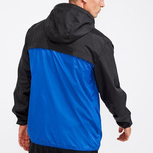 Vestes coupe-vent personnalisées avec logo imprimé 2026, style décontracté, fermeture éclair, col montant en toile, prix de gros pour la saison hivernale - Product Image 3