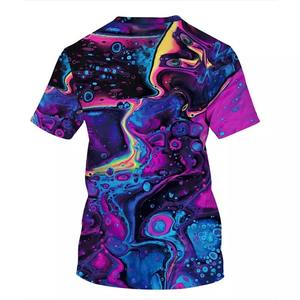 Camiseta Personalizada al por Mayor para Hombre, Corte Regular, 220 g/m², Algodón Ecológico de Secado Rápido, Logotipo Personalizado, Impresión Digital Gráfica - Product Image 5