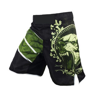 Shorts de combat Muay Thai MMA de gros, prix bas, grande quantité, fournisseurs du Pakistan, 100% polyester, léger, respirant - Product Image 4