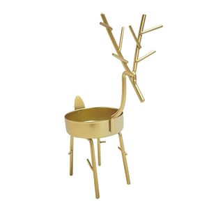 เชิงเทียนโลหะในเหล็กสำหรับตกแต่งบ้านเชิงเทียนตั้งโต๊ะแบบใหม่ - Product Image 2