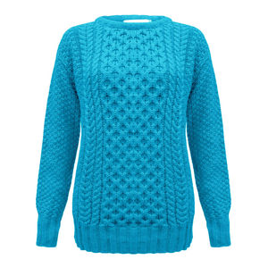 เสื้อสเวตเตอร์ไหมพรมสีพื้น แขนยาว สไตล์ลำลอง คุณภาพสูง ระบายอากาศดี สำหรับผู้หญิง ขายดีประจำฤดูใบไม้ร่วงและฤดูหนาว - Product Image 1