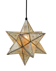 Azora Industries Lampe suspendue industrielle en fer pour décorations d'éclairage intérieur et extérieur - Product Image 1