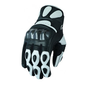 Guantes de motocross de cuero de carreras de invierno ajustables resistentes de diseño personalizado 2025 para hombres con función a prueba de viento ¡Compre ahora! - Product Image 1