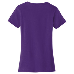Camisetas ajustadas para mujer para primavera y verano Spandex/poliéster Color Team Purple Opciones disponibles - Product Image 6