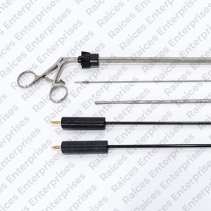 Fórceps de tijera de laparoscopia más vendidos en precio barato Juego de fórceps de instrumento médico de laparoscopia reutilizable para venta en línea - Product Image 5
