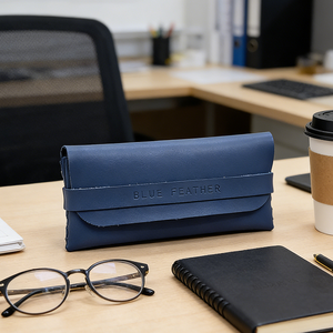 Estuche para <span class=keywords><strong>Gafas</strong></span> de Sol de Piel Sintética, Multicolor, Bolsa para <span class=keywords><strong>Gafas</strong></span> de Piel Sintética Suave, Logotipo Personalizado, Venta al por Mayor, Caja de Almacenamiento para <span class=keywords><strong>Gafas</strong></span> - Product Image 1