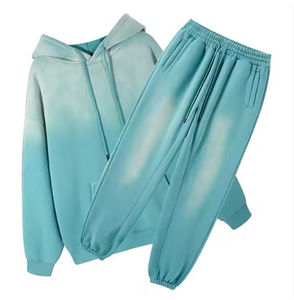 ชุดวอร์มวิ่งออกกำลังกายผู้ชาย ขายดี คุณภาพสูง แบบย้อมสีเอซิด น้ำหนักเบา - Product Image 4