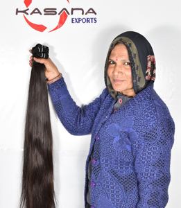 Extensiones de cabello indio crudo ondulado profundo alineado con cutícula sin procesar Natural vietnamita, máquina de trama doble para mujeres negras - Product Image 3