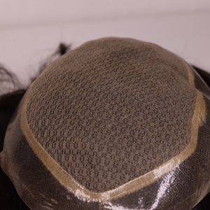 Mirage 100% perruque de cheveux humains naturels système de cheveux non chirurgical durable avec installer des clips de colle produit de toupet de bande - Product Image 5