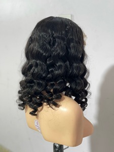 วิกผมแท้แบบชาวพม่าวิกผมจริงสำหรับผู้หญิงขนาด13x4วิกผมแท้หยิกเป็นลอน - Product Image 2